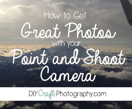 How do I use my point-and-shoot camera to capture images?